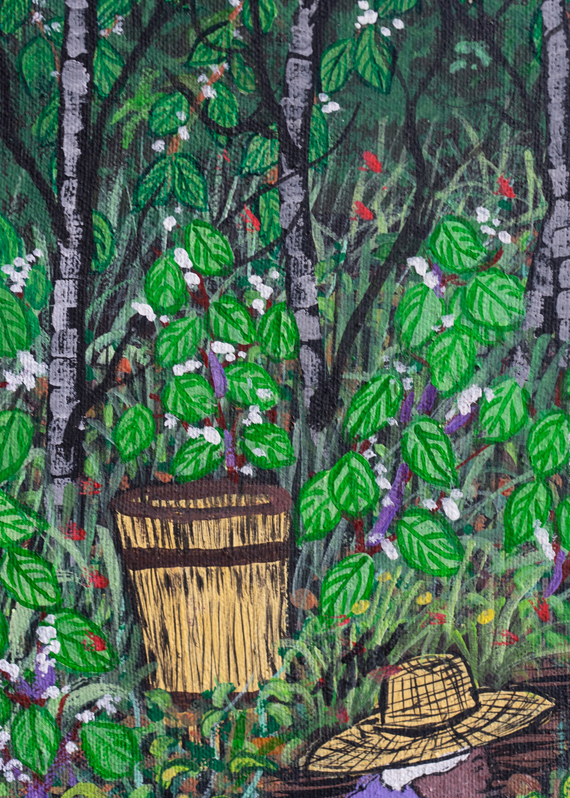 Gathering Butter Beans