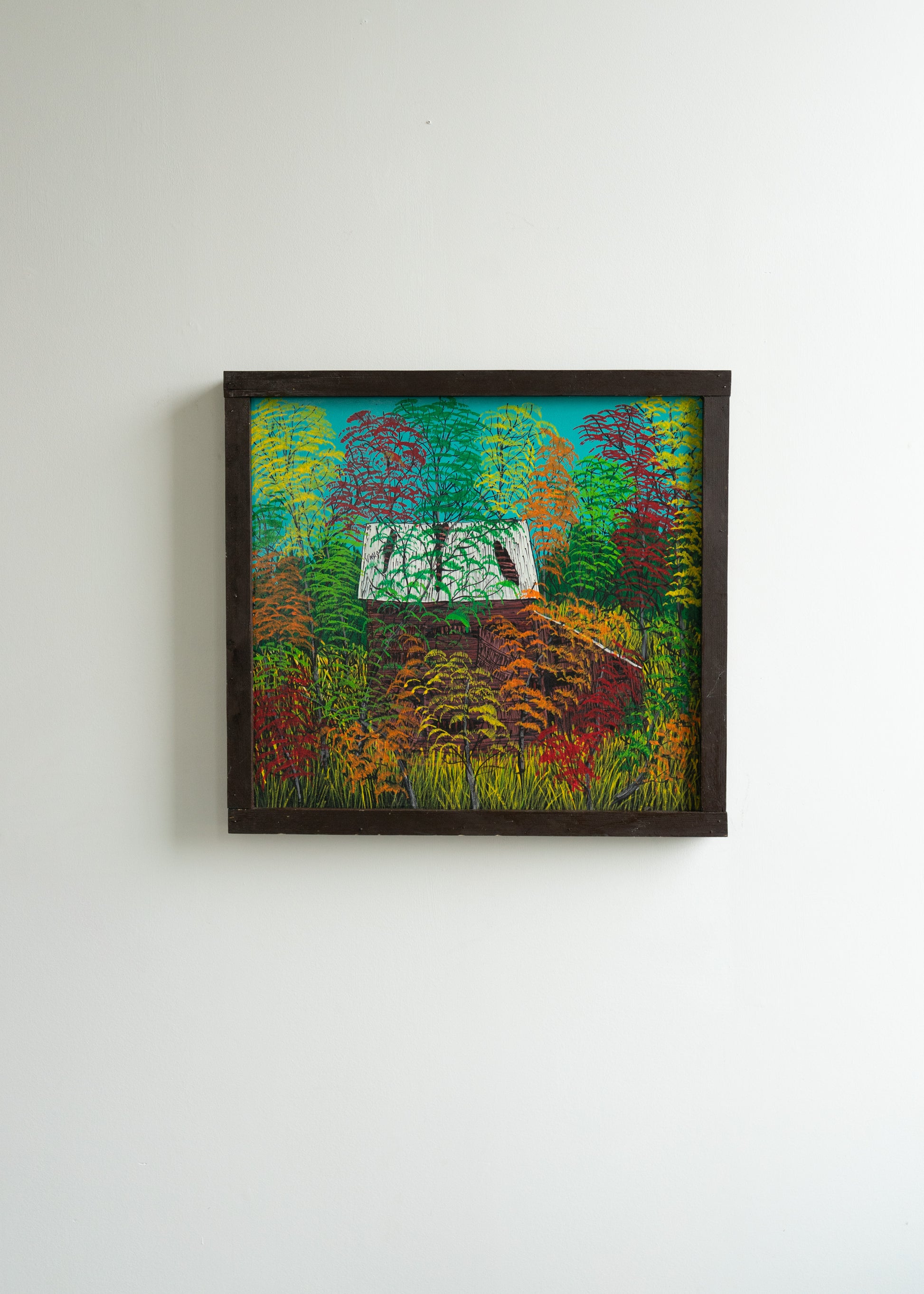 White Roof in the Fall