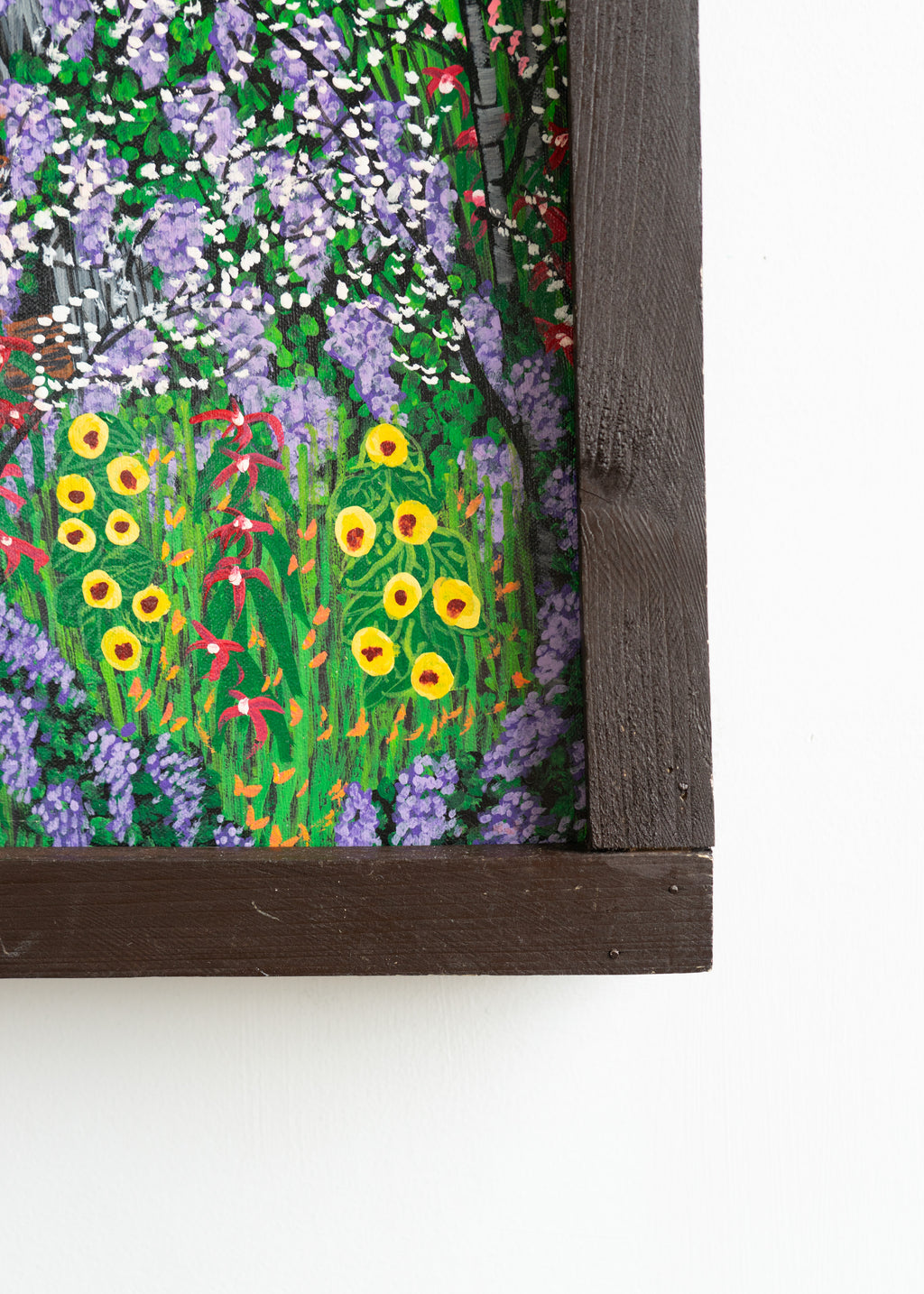 Orange Roof with Wildflowers